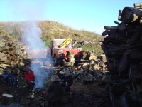  another weekend - cold and frosty but bright, with a fire for cold fingers